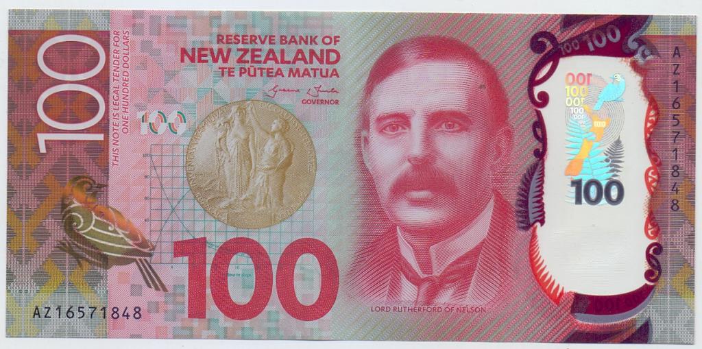 100 ДОЛЛАРОВ, НОВАЯ ЗЕЛАНДИЯ, ПОЛИМЕР,  2023 ГОД, UNC