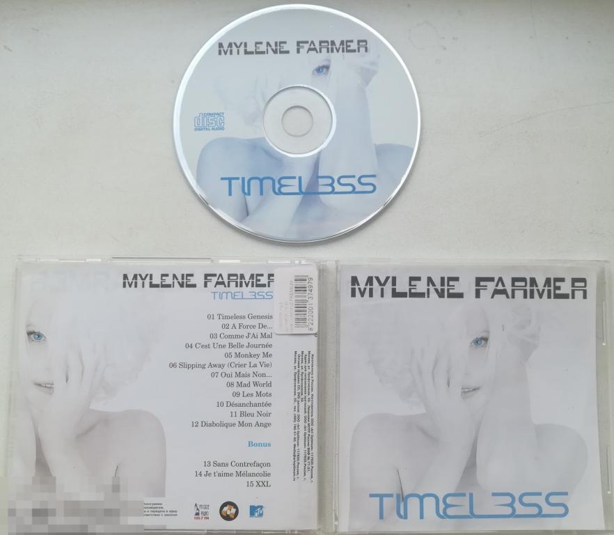 Mylene Farmer "Timeless" 2013 Art Optimum Сост. - "Very Good"