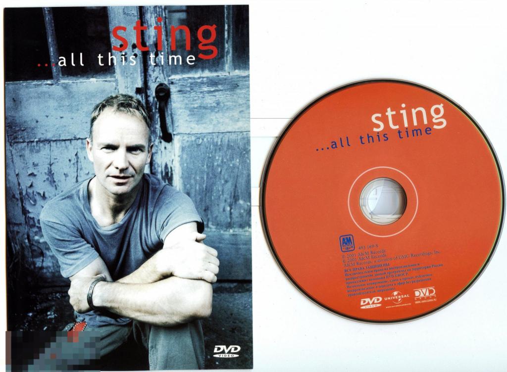 STING .. All this time 2007 Universal