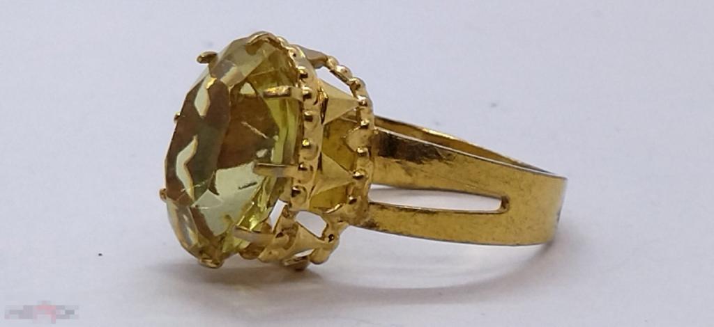 КОЛЬЦО.,ПЕРСТЕНь. (ЛЕДЕНЕЦ) СССР ПОЗОЛОТА  МК СССР  РАЗМЕР 19,5