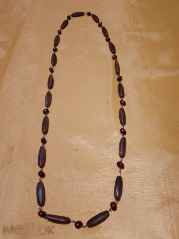 Бусы винтаж из семян Царской России