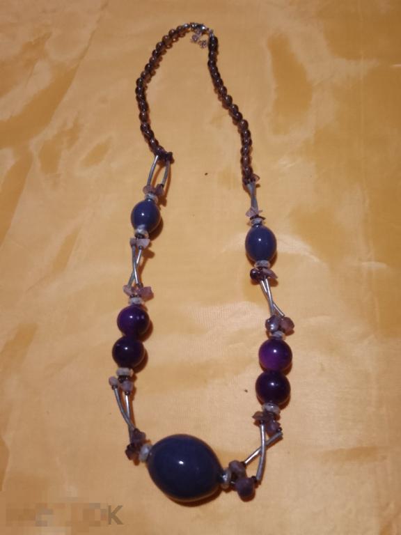 Бусы винтаж Чехия чешское стекло