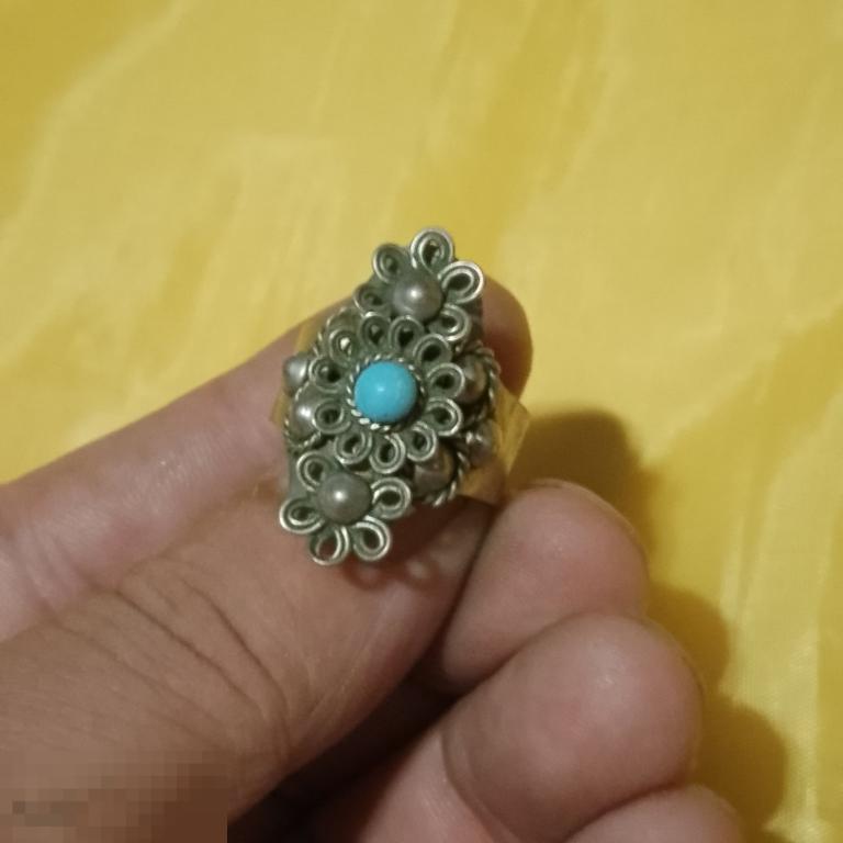 Кольцо винтаж мельхиор