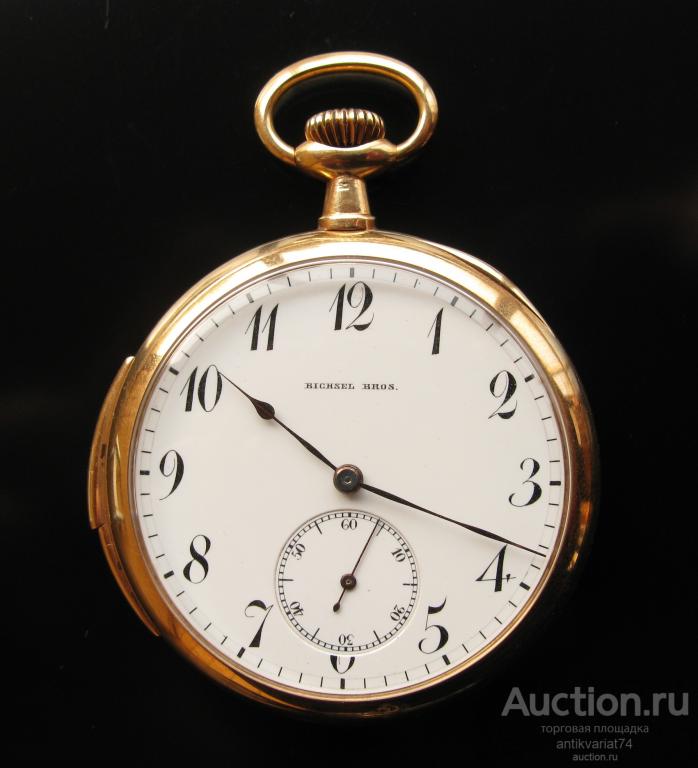 Карманные часы, TOUCHON & COMPANY, минутный репетир, Швейцария, Женева