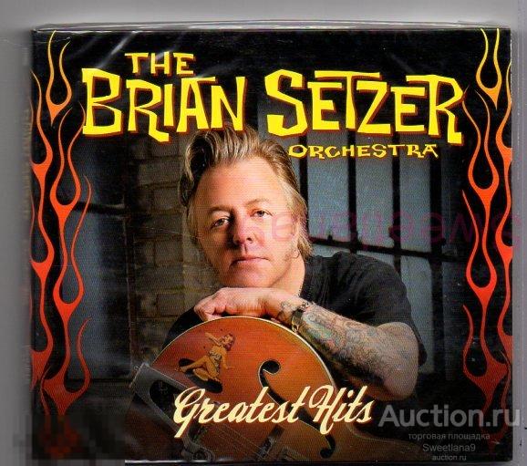 The BRIAN SETZER ORCHESTRA (STRAY CATS) - GREATEST HITS, 2CD digipak