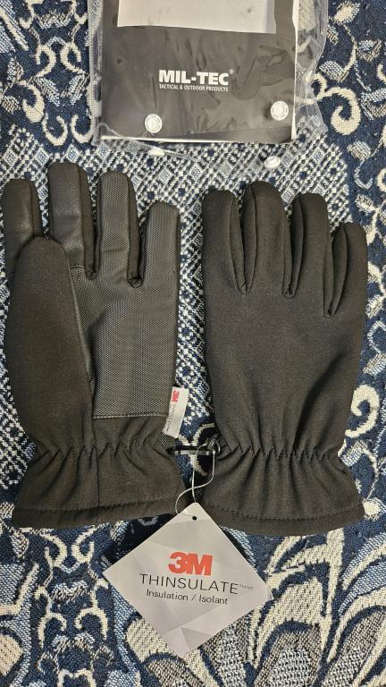 Перчатки тактические Mil-tec Softshell 3M Thinsulate