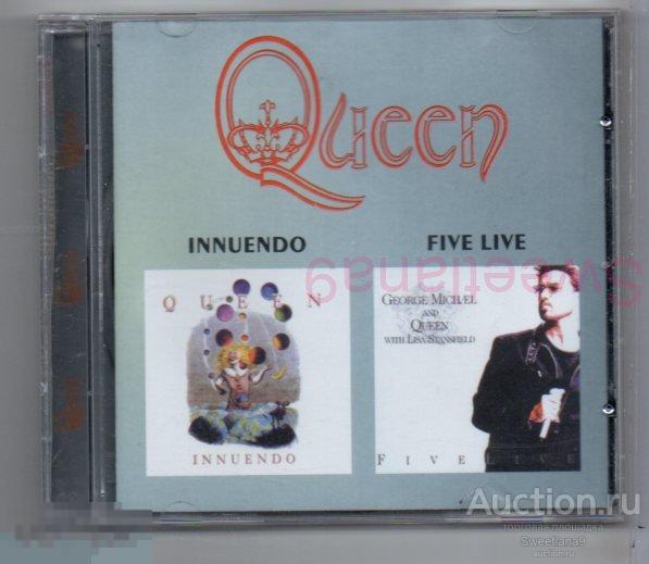 QUEEN - INNUENDO + FIVE LIVE Лиц CD MAXIMUM 1999