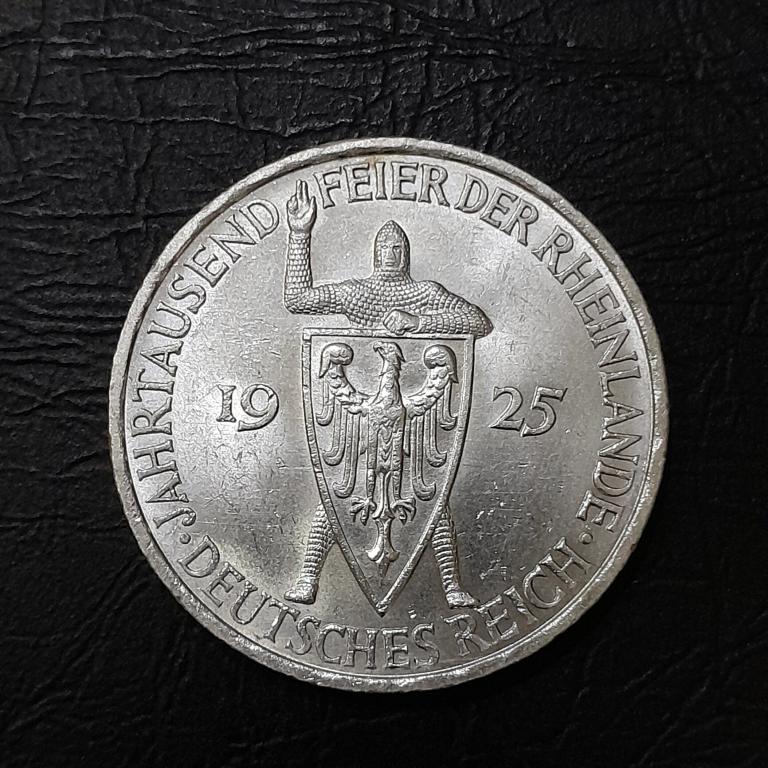 5 марок 1925 год Веймарская республика.
