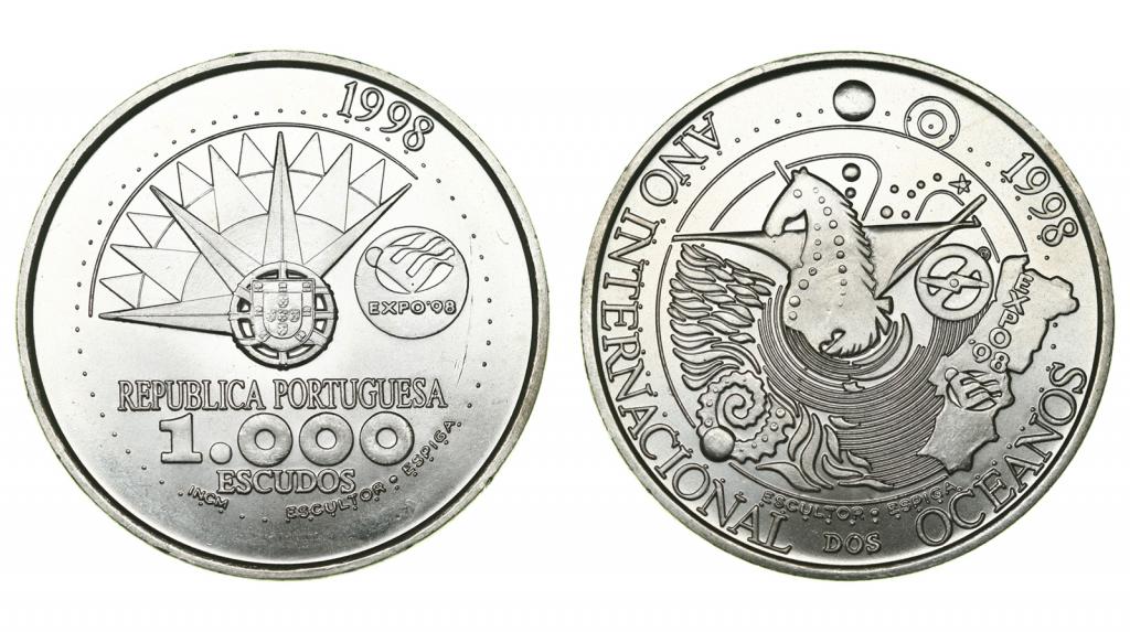 Португалия. 1000 эскудо 1998 года.  306899