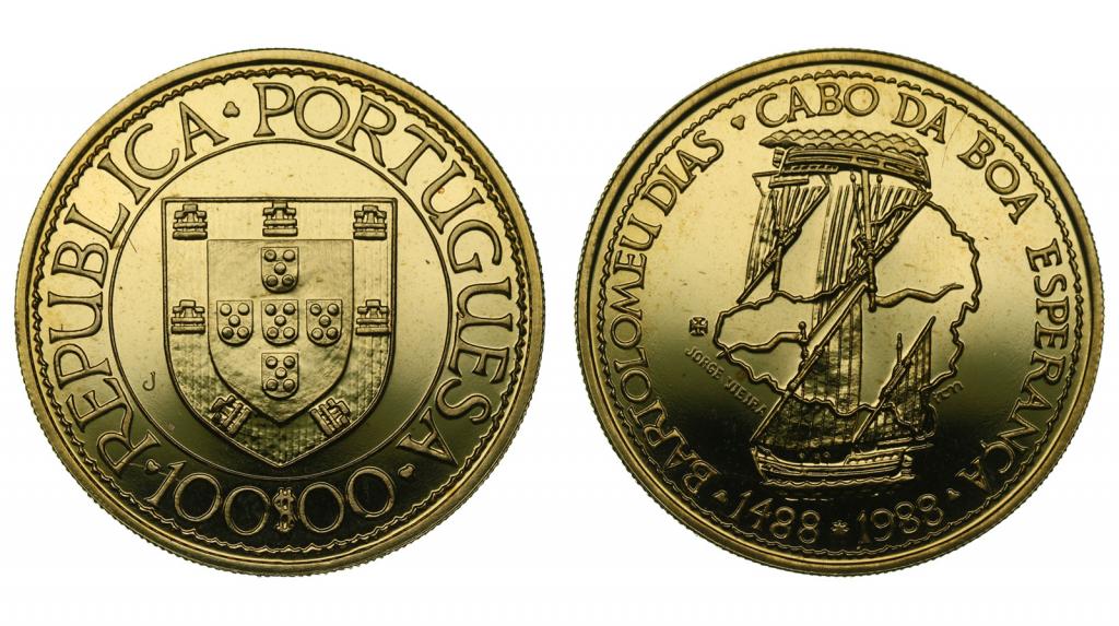 Португалия. 100 эскудо 1988 года. 288351