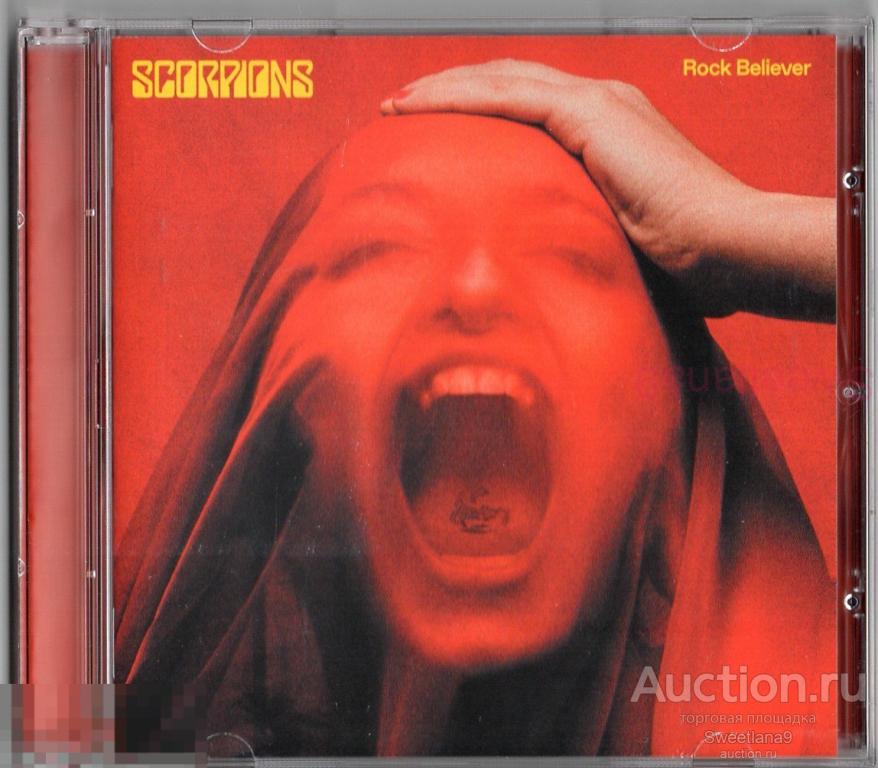 SCORPIONS - ROCK BELIEVER + Japan edition + UK & FRANCE bonus tracks