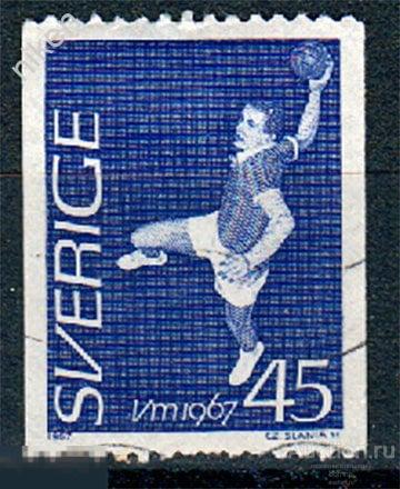 ШВЕЦИЯ 1967 СПОРТ ЧЕМПИОНАТ МИРА ПО ГАНДБОЛУ 37-1-39А-15