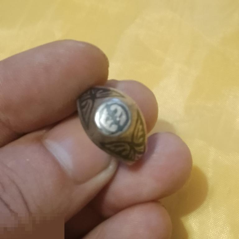 Кольцо серебро северная чернь размер на фото