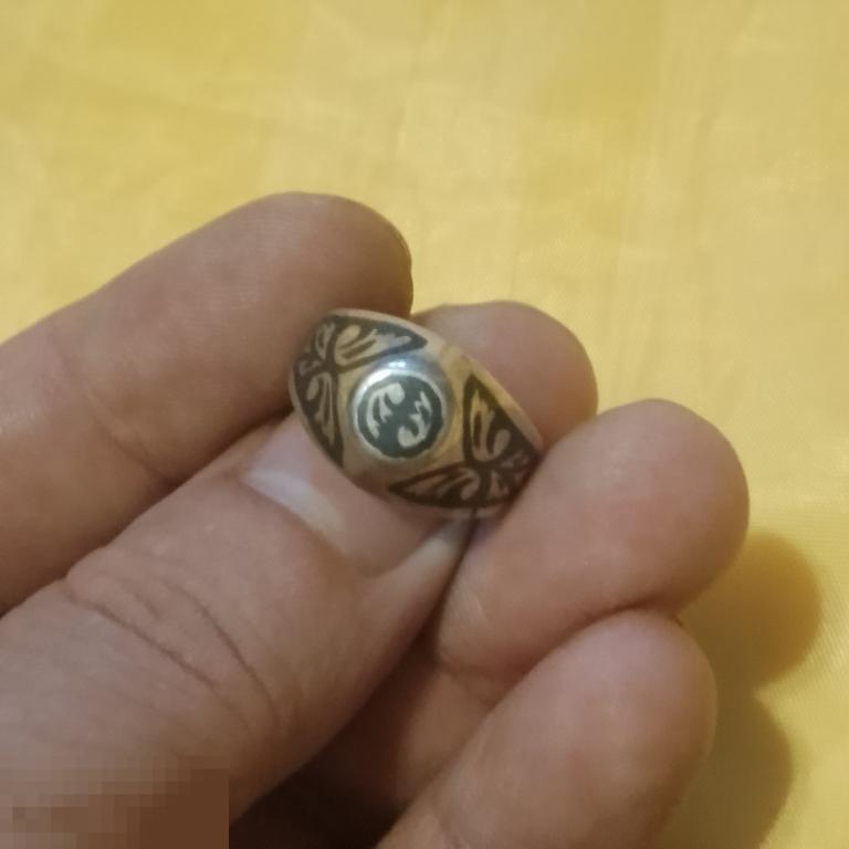 Кольцо серебро северная чернь размер на фото