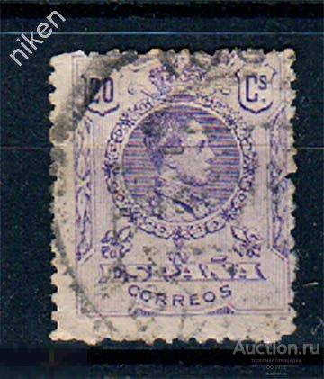 ИСПАНИЯ 1917 СТАНДАРТ КОРОЛЬ АЛЬФОНСО VIII 69-1-20