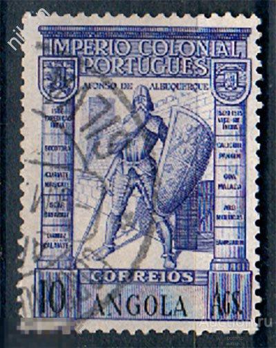 ПОРТУГАЛЬСКИЙ МОЗАМБИК 1938 КОЛОНИИ ПОРТУГАЛИИ  МОРЕПЛАВАТЕЛИ ЗАВОЕВАТЕЛИ 37-3-274