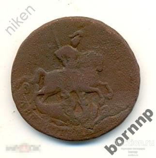 2 КОПЕЙКИ 1763 ЕКАТЕРИНА 2 КЛАДОВАЯ СТАРИННЫЕ МОНЕТЫ -276