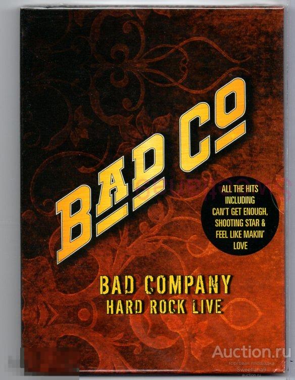 BAD COMPANY - Hard Rock Live digipak