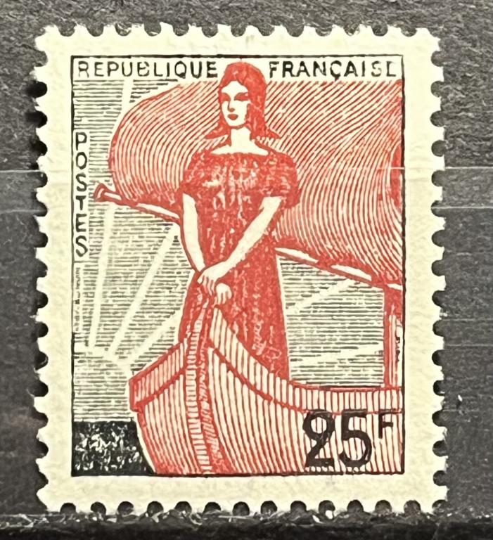 Почтовая марка Франция 🇫🇷❗️1959 год❗️