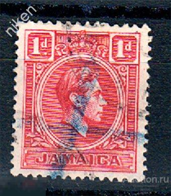 ЯМАЙКА 1938 БРИТАНСКИЕ КОЛОНИИ СТАНДАРТ КОРОЛЬ ГЕОРГ 59-315