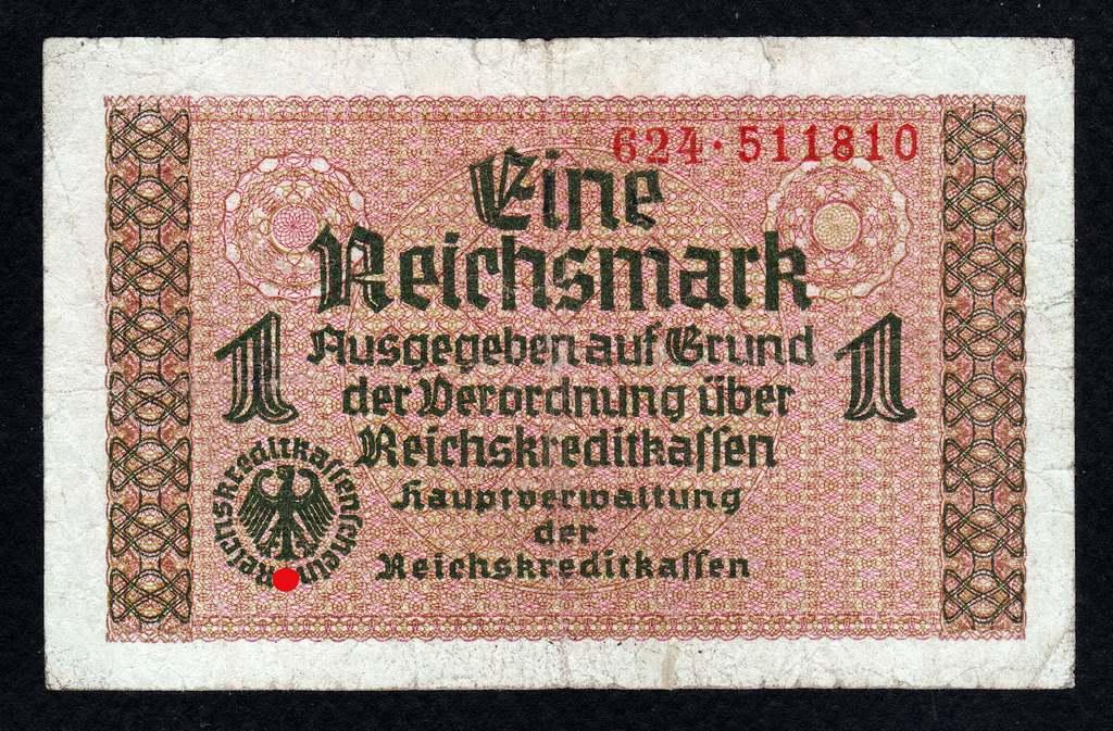 Германия 1 марка 1933 1940 1941 1942 1943 1944  год.....Рейх