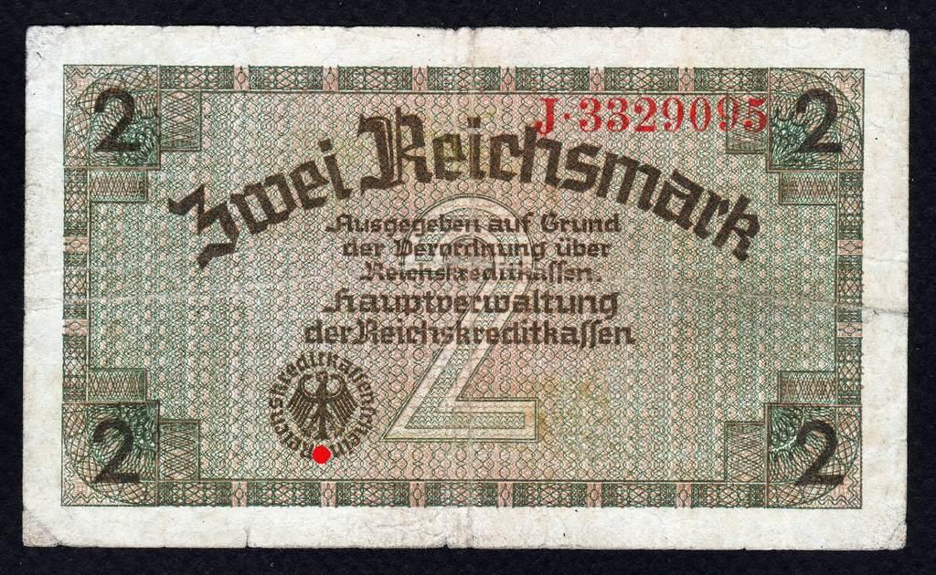 Германия 2 марки 1933 1940 1941 1942 1943 1944  год.....Рейх