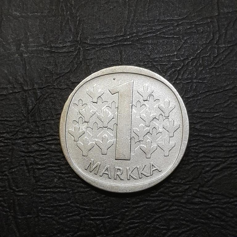1 марка 1965 год Финляндия.