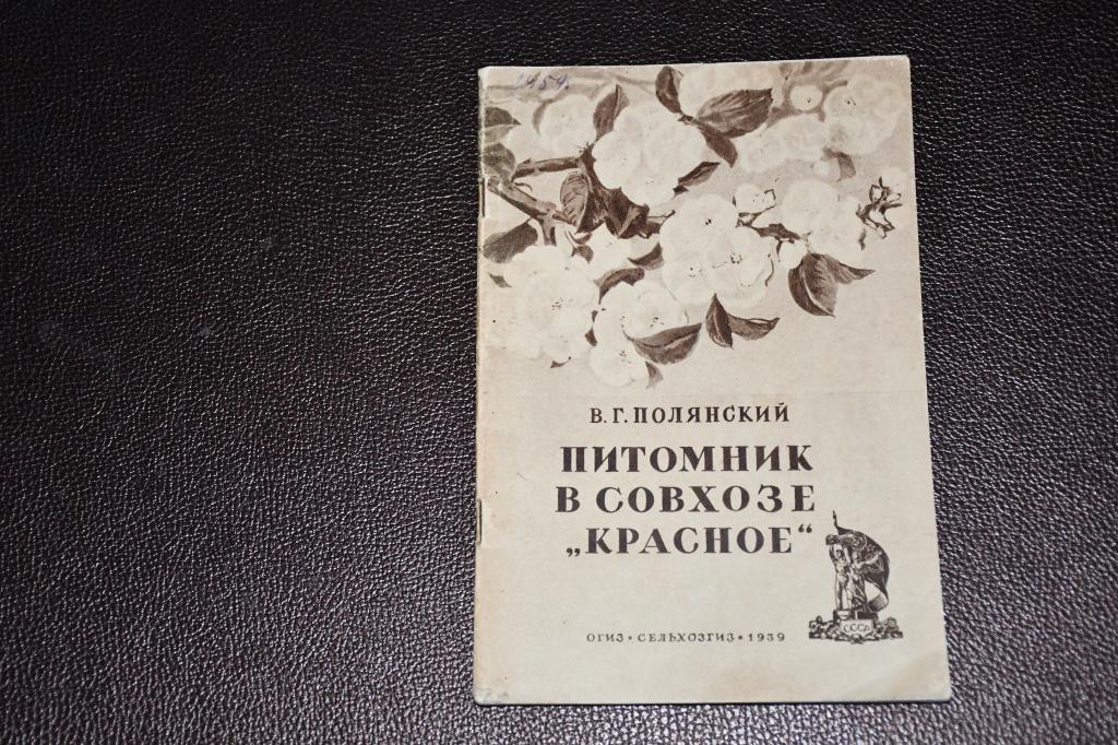 Полянский В. Питомник в совхозе «Красное».
