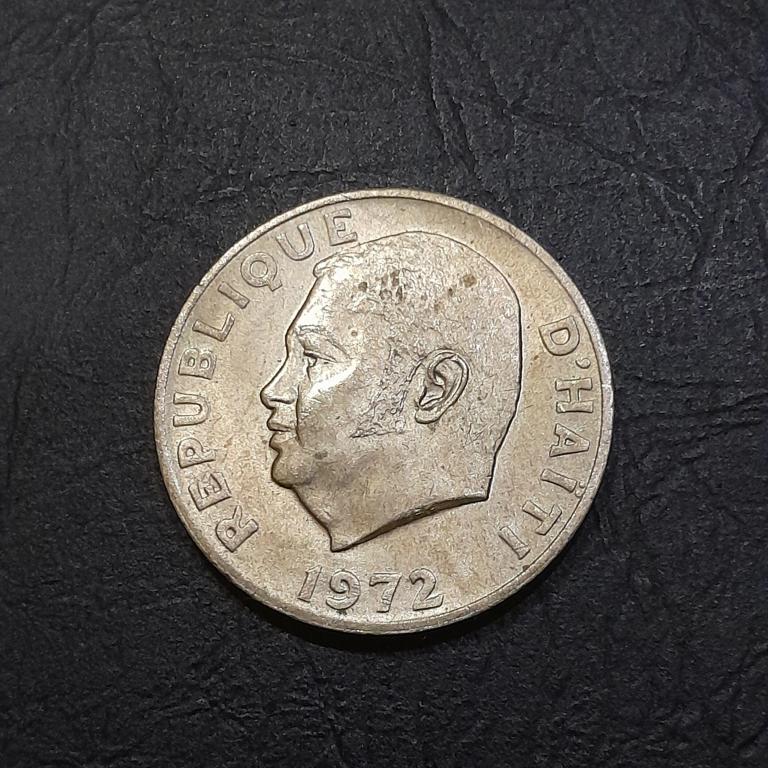 20 сантимов 1972 год Гаити.