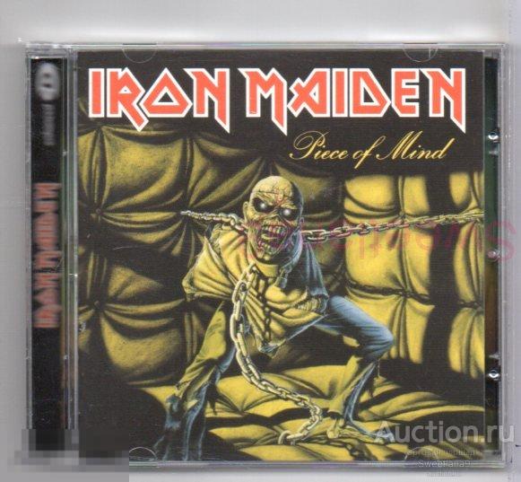 IRON MAIDEN - PIECE OF MIND + bonus tracks   ENHANCED CD , digitally remastered