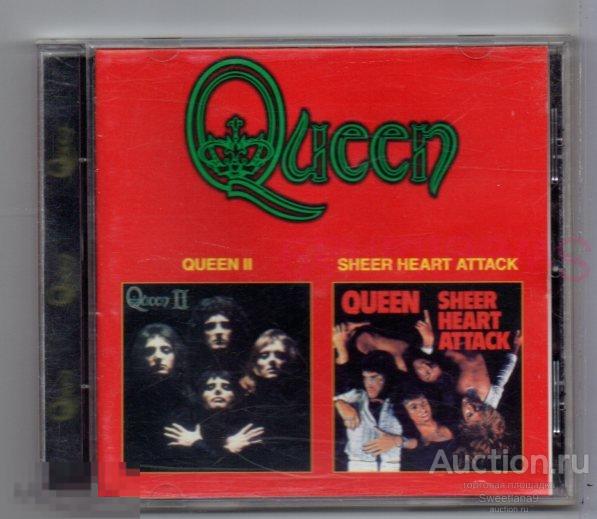 QUEEN - QUEEN II + SHEER HEART ATTACK Лиц CD MAXIMUM 2000