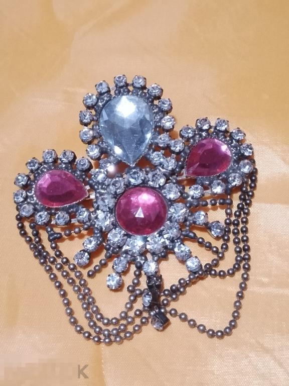 Брошь винтаж Чехия