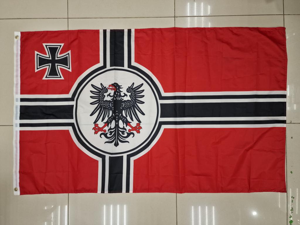 ФЛАГ КАЙЗЕРОВСКОЙ ГЕРМАНИИ 150 СМ Х 90 СМ НОВЫЙ