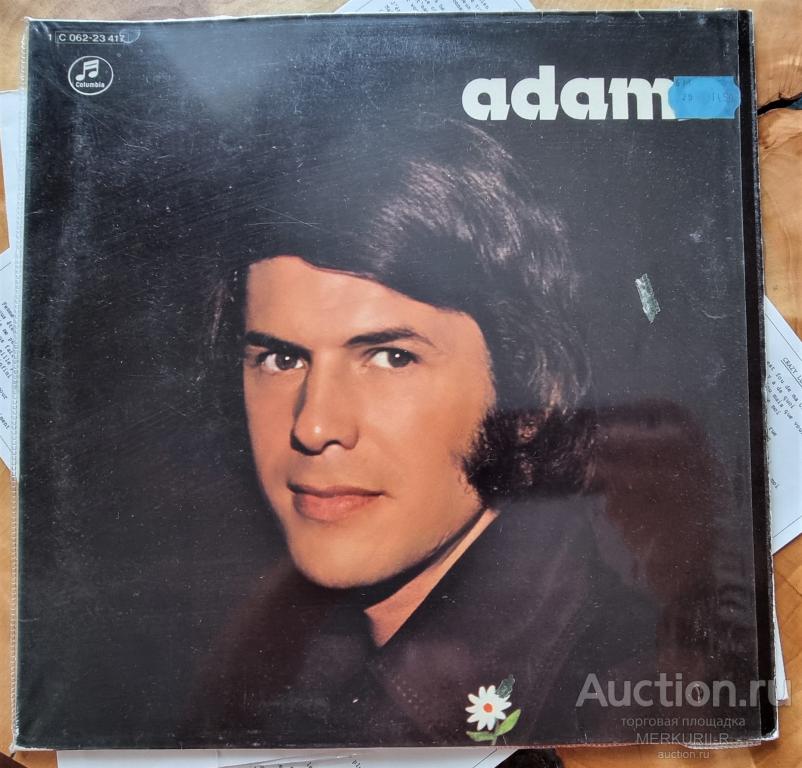 Пластинка (9) SALVATORE Adamo ‎– Германия, Columbia1972 Vinyl-LP