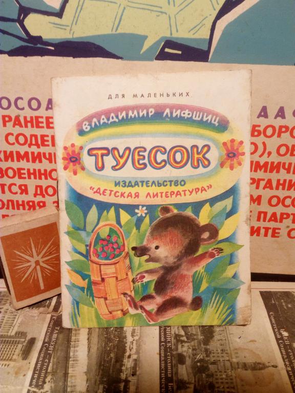 Книжка-малышка.В.Лифшиц.Туесок.Москва.1975г.СССР