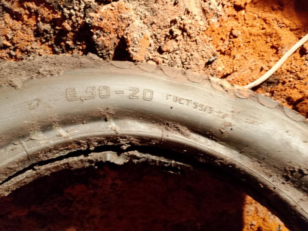 Шина,покрышка резиновая 1955г., Омский шинный завод