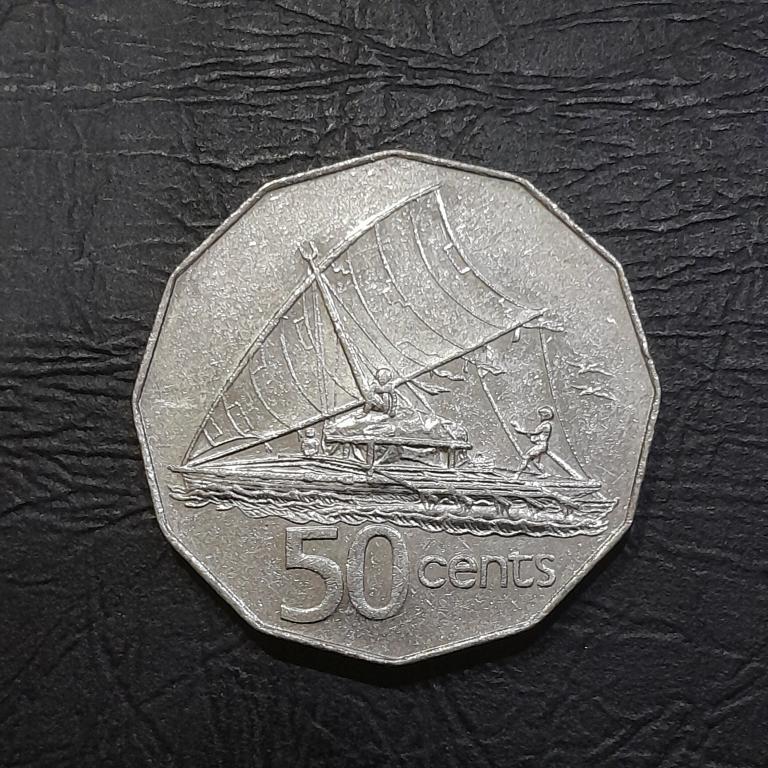 50 центов 1997 год Фиджи.