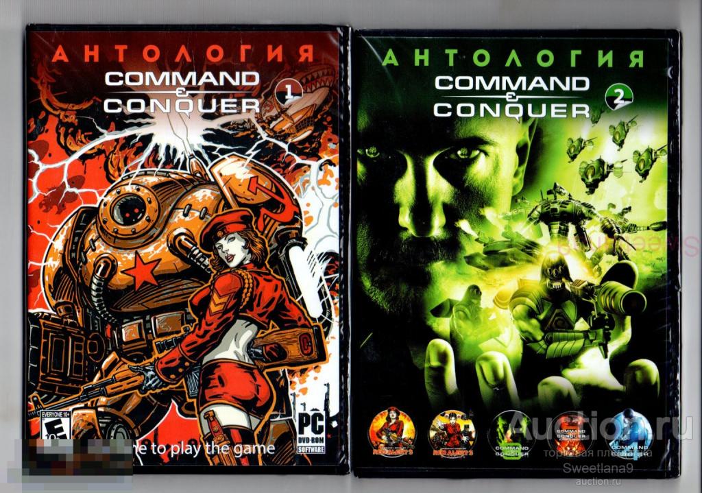 ИГРЫ Антология COMMAND & CONQUER  2DVD
