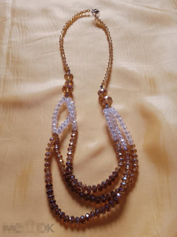 Бусы винтаж Чехословакия Чешское стекло