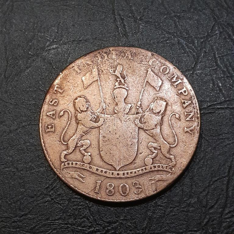 20 кеш 1803 год Индия - Британская.