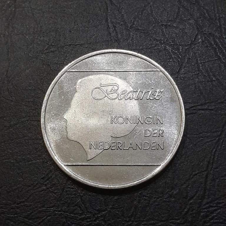 2 1/2 флорина 1986 год Аруба.