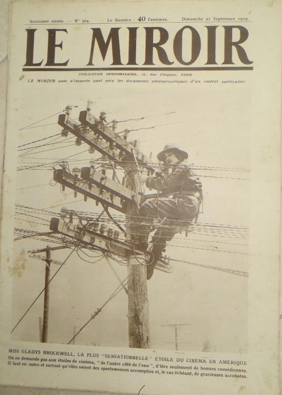 Журнал Le Miroir № 304, Франция  1919