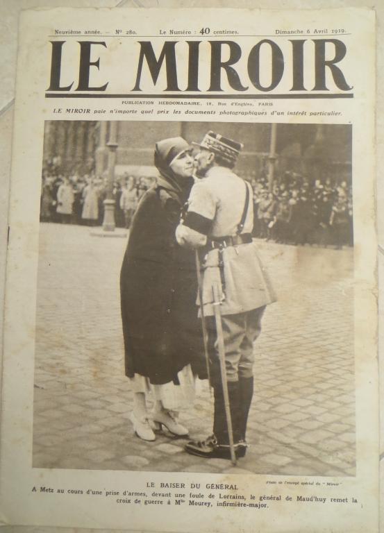 Журнал Le Miroir № 280, Франция  1919
