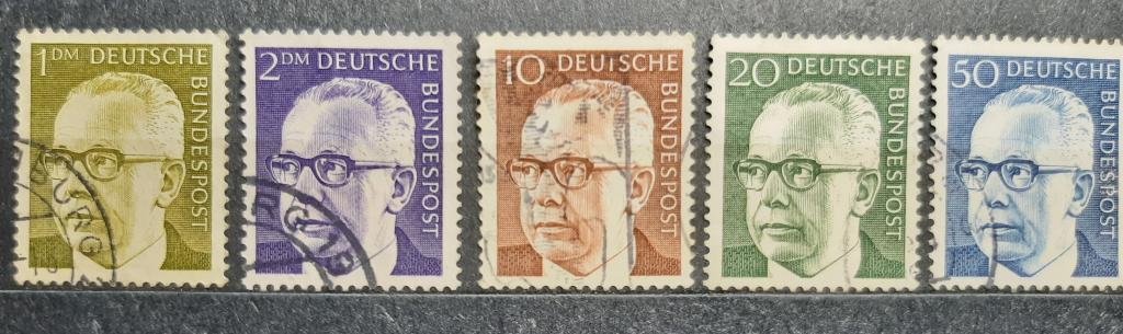 Германия 1970. Густав Хайнеман. Used**