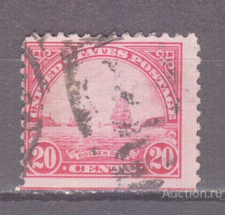 США 1922 Золотые Ворота Mi279А (1)