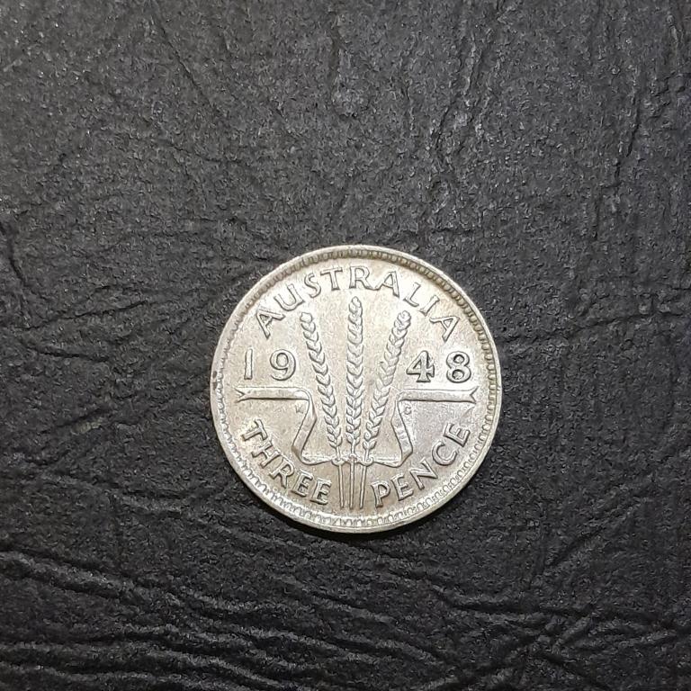 3 пенса 1948 год Австралия.