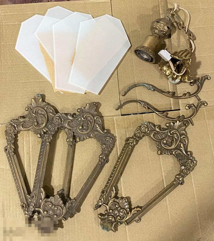 Новые детали люстры фонарь СССР