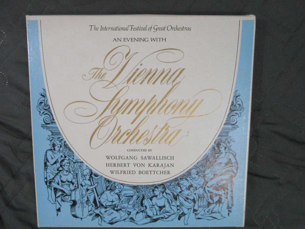 4LP Box Set An Evening With The Vienna Symphony Orchestra