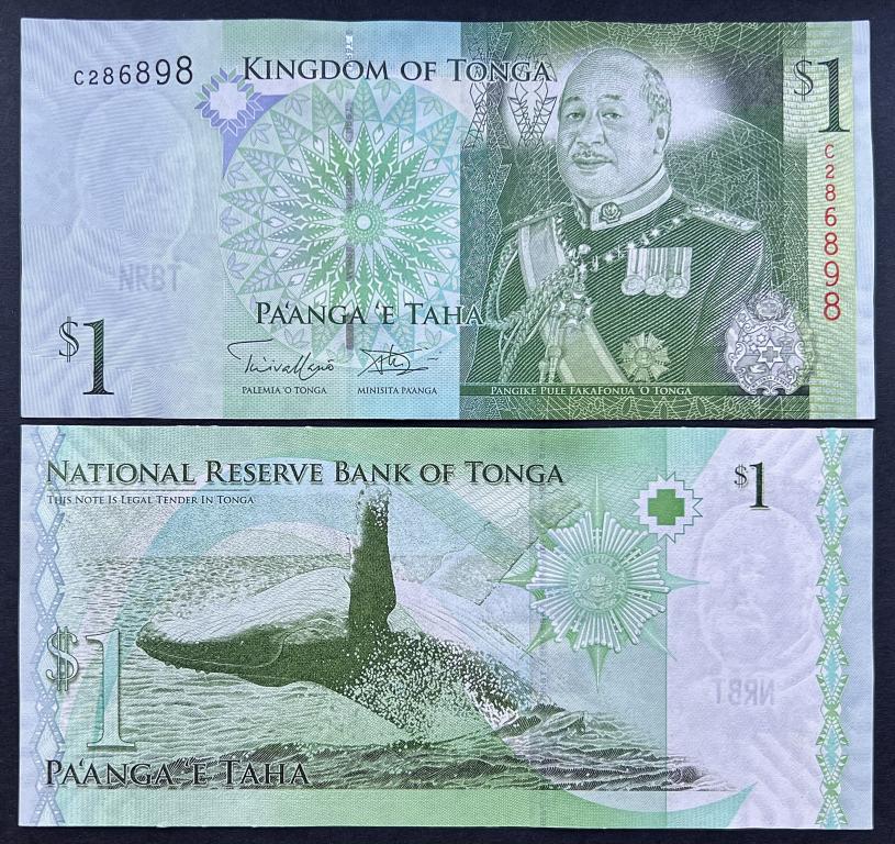 ТОНГА 1 ПААНГА 2009 ГОД UNC