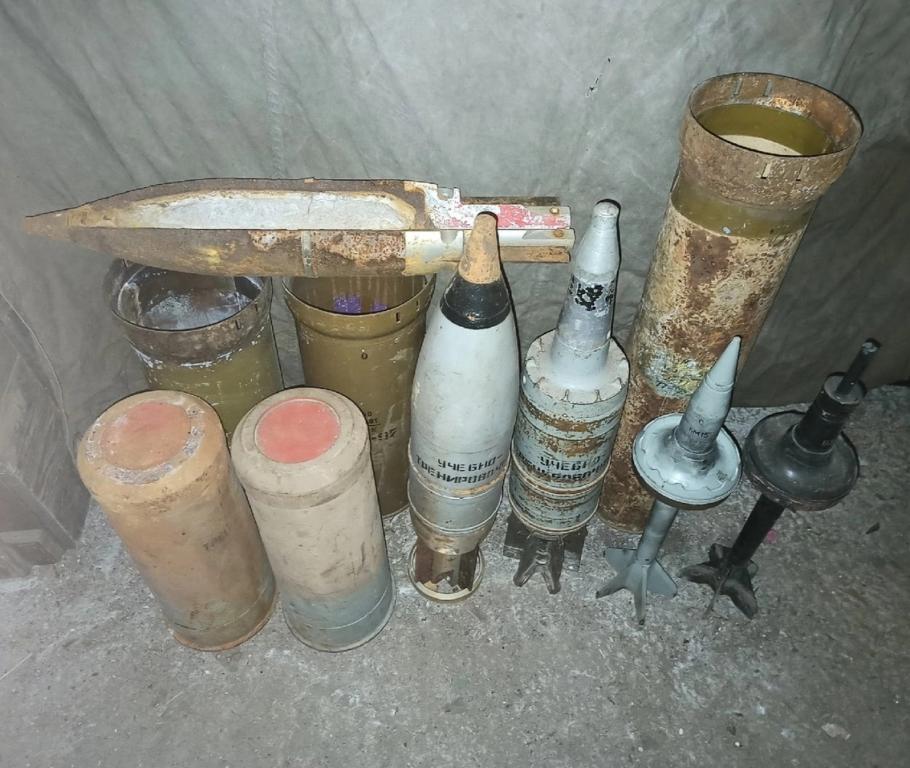 Комплект учебных снарядов 125мм для танка